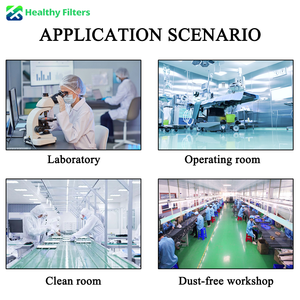 Khung nhôm, phân vùng miễn phí và hiệu quả cao chống ẩm công nghiệp HEPA lọc - Product Image 5