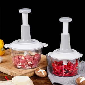 Machine de cuisine multifonctionnelle manuelle à pression pour usage domestique, idéale pour hacher - Product Image 4