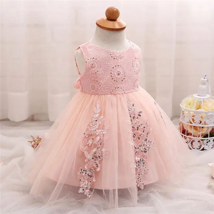 SD-1229G Baby Girl Dress 2017 New Princess Infant Party Dresses for Girls Kids tutu Dress Baby Clothing Toddler Girl Clothing