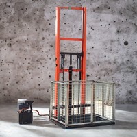 Monte-charge hydraulique / élévateur de marchandises pour entrepôt / ascenseur de fret