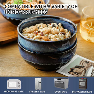 Cuencos de cerámica de porcelana de alta calidad, tazones para cereales, ensalada, Pasta, sopa, postre, <span class=keywords><strong>Mora</strong></span>, para Cocina - Product Image 4