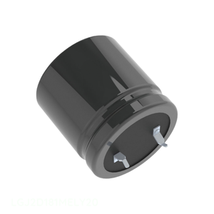 Condensateur traversant LGJ2D181MELY20, à montage en surface (SMD), en aluminium, 180 µF, 20 %, 200 V, SNAP TH, 180 µF - Product Image 1