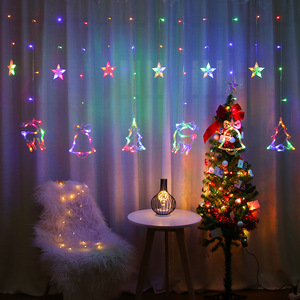 Guirlande lumineuse LED pour fenêtre en forme de renne de Noël romantique, 3,5 m, blanc chaud, pour la décoration extérieure, de la maison et de la chambre - Product Image 4