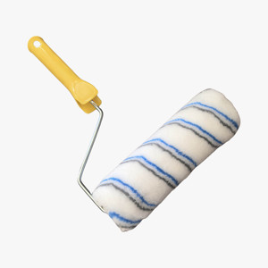 Industrial 18mm Nap <b>Paint</b> Roller | 1-Gallon Capacity | Steel <b>Frame</b> & Core | for Concrete/Warehouse Walls - Product Image 5