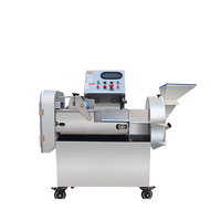 Máquina Cortadora de Vegetales Industrial Automática, Equipo Multifuncional para el Procesamiento de Vegetales para Cocina Centralizada