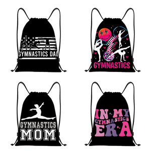 Ready to Ship Factory Price Drawstring Sportpacks with Shoulder Strap for Yoga & Dance Clothing Storage