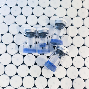 Poudre de peptide de cuivre GHK-Cu de qualité 99% garantie, ingrédients cosmétiques GHK Cu 99%, poudre de peptide de cuivre GHK-Cu bleue - Product Image 3