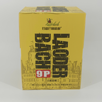 Boîte de transport de boissons pliable, résistante, écologique, en matériau recyclé PP ondulé, pour le transport de bouteilles d'eau