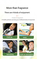 Parfum de voiture Huiles essentielles Spray microporeux intelligent Machine d'aromathérapie Diffuseur compte-gouttes Recharge Huile essentielle