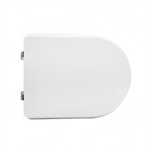 Asiento de inodoro para Cesabo Kris Vase Forma 7, blanco, con bisagras de expansión en forma de C - Product Image 3