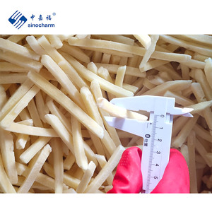 Sinocharm BRC-A prix d'usine sans OGM pommes de terre surgelées froissées bandes coupées 3/8 pouces pommes de terre Papas Fritas Congeladas pour la vente au détail - Product Image 4