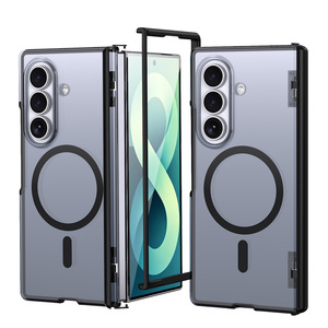 Étui magnétique pliable effet seconde peau pour Samsung Z Fold 8 7, étui tout-en-un avec charnière à ressort en TPU PC, coque de téléphone pliable Z Fold 8 Ultra - Product Image 5