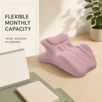 Coussin compensé ergonomique en mousse à mémoire de forme pour le sommeil sur le ventre, idéal pour le dropshipping, faible MOQ, expédition rapide, emballage personnalisé