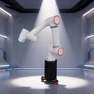 Bras robot collaboratif 6 axes de qualité supérieure HWINT, facile à programmer, pour l'alimentation des centres d'usinage et la préhension des bacs - Product Image 1