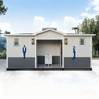 Toilettes portables durables et écologiques Parcs Cabine Apple Moderne Extérieur Public Mobile Douche Toilettes Appartement