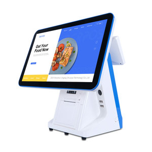 Caliente 15 ''Windows caja registradora todo en un sistema POS para venta al por menor tienda de teléfonos móviles Hotel lotería supermercado Cheker precio - Product Image 6