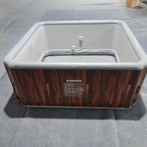 Jacuzzi Inflable de Alta Calidad <span class=keywords><strong>con</strong></span> Tecnología Drop Stitch, Piscina Spa Familiar Portátil <span class=keywords><strong>con</strong></span> Calefacción y Burbujas de Masaje - Product Image 1