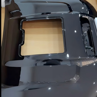 Nouveau style sportif, capot transparent avec éclairage LED, Jetour Traveller Shanhai T2, kit carrosserie non peint à fixer, couvre-capot avant