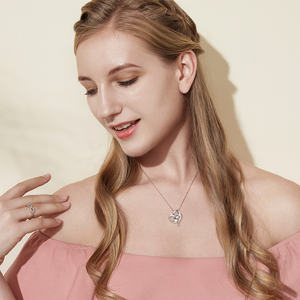 Changda personalizado foto bisutería de proyección <span class=keywords><strong>100</strong></span> idioma te amo collar de proyección - Product Image 5