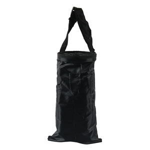 Folding Car Garbage Can 200mm X 360mm Hanging Rear <b>Seat</b> <b>Storage</b> Bag Non Woven Fabric Single Color Portable Foldable - Product Image 4