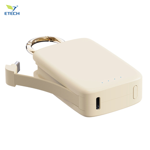 Mini Banco de Energía de Llavero de 5000 mAh, Cargador Portátil con Mosquetón, Carga Rápida, Respaldo de Emergencia de Bolsillo para Teléfonos Inteligentes - Product Image 5