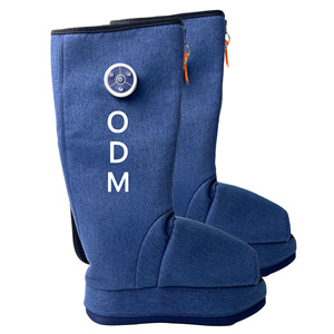 Eleve su rutina de bienestar Botas de compresión de aire Botas de masaje de <span class=keywords><strong>piernas</strong></span> <span class=keywords><strong>para</strong></span> <span class=keywords><strong>la</strong></span> circulación sanguínea Presión de aire con calefacción - Product Image 5