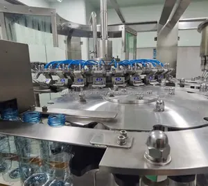 Система розлива напитков чистой минеральной воды завод по переработке автоматическая машина для розлива бутылок