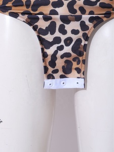 Women Caveman Print Leotard Latin <b>Dance</b> <b>Costume</b> One Shoulder Mesh Sleeve Bodysuit Pole Circus Outfit Stage Show Custom - Product Image 5