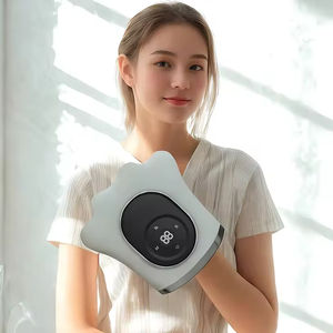 Appareil de massage des mains à compression d'air avec masseur électrique chauffant pour les doigts et les paumes, adapté aux mains arthritiques. - Product Image 2