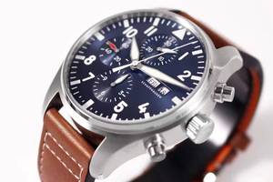 นาฬิกากลไกจักรกลระบบนำร่องโครโน่ขนาด43มม. ZF IW377709เคลื่อนไหวแบบ7750เอเชียมัลติฟังก์ชันหน้าปัดสีน้ำเงิน - Product Image 3