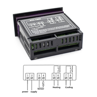 Contrôleur de température numérique STC 1000 Thermostat Thermorégulateur LED 10A Chauffage Refroidissement STC-1000 12V 24V 220V pour incubateur