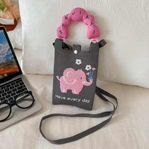 Custom New Design Vintage Mini Knitted Phone Bag Single Water Resistant Versatile Portable Commute Crossbody <b>Small</b> Square <b>Purse</b> - Product Image 5