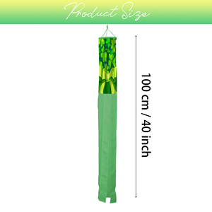 Décoration de jardin personnalisée pour la Saint-Patrick : chaussettes à vent imprimées numériquement pour la cour, le jardin et la véranda - Product Image 2