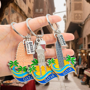 メタル キーリング 馬 クマ ラクダ スピニング トラベル 回転式 ラウンド 3D パーソナライズ アニメ カスタムロゴ メタルエナメル キーチェーン - Product Image 1