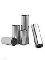 JQS 45 #   Goupille de positionnement cylindrique en acier GB119, trempée, haute résistance, tête ronde solide M3-M30, provenant de Chine continentale