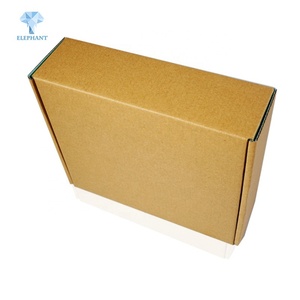 Custom Logo Eco Friendly Color Printing Corrugated Kraft Paper Apparel Clothing Packaging Shipping <b>Box</b> for Small Business - Product Image 5
