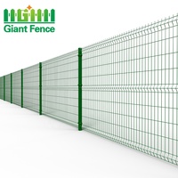 Panel de Malla de Alambre Soldada en 3D con Recubrimiento de PVC Galvanizado de Alta Calidad - Cercado de Seguridad Ecológico con Modelado 3D para Ranchos