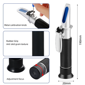 Cats Dogs <strong>Urine</strong> <strong>Refractometer</strong> Professional Pet Protein Hemoglobin Specific Gravity Meter Veterinary Medical Tools <strong>ATC</strong> - Product Image 4