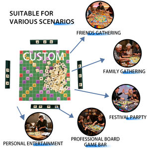 Gioco da tavolo educativo personalizzato gioco di memoria alfabetica <span class=keywords><strong>con</strong></span> <span class=keywords><strong>lettere</strong></span> di plastica per l'apprendimento dei bambini - Product Image 6