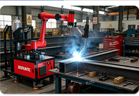 Robot de soudage automatique industriel à 6 axes contrôlé par PLC pour soudage MIG/TIG avec bras robotique CNC haute précision par Raytu Laser