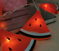 Tendance du moment : Guirlandes lumineuses LED en forme de fruits moulés par soufflage pour la décoration de fêtes et de vacances