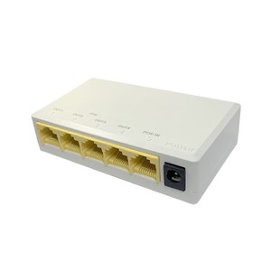 Repetidor PoE Gigabit Lianbao de 1 a 4 Puertos, Extensor de Red Pasivo de 250m para Uso en Campus, Carcasa de Plástico - Product Image 1