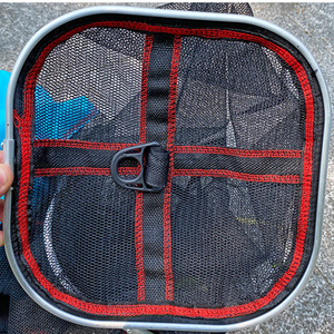 Filet de pêche carré à mailles fines en nylon de 2 mm, portable, avec fond renforcé et forte capacité de charge - Product Image 4