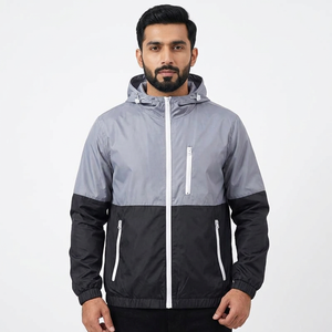 Veste Softshell imperméable d'automne pour l'extérieur, confortable, 100% polyester nylon, nouveau style, design à capuche avec tissu en toile - Product Image 1