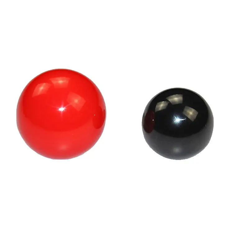 Bolas de goma de silicona epdm de tamaño pequeño, flexibles, negras