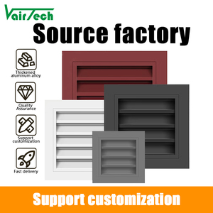 <span class=keywords><strong>Rejilla</strong></span> de Ventilación Exterior de Aluminio, Resistente al Agua y a la Intemperie, para Paredes y Espacios Reducidos - Product Image 5