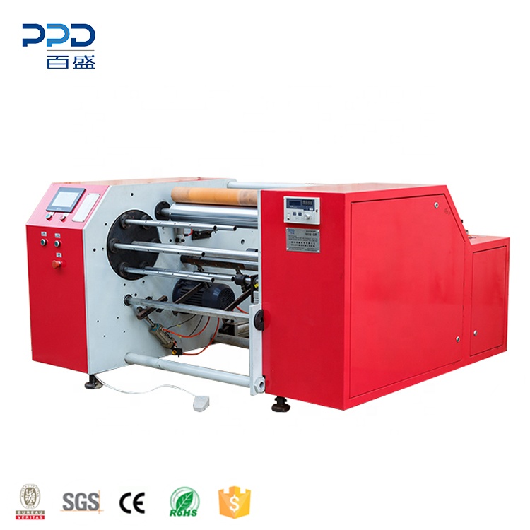 Automatic Aluminium Foil Coreless Silicon Paper Rewinder Machine
