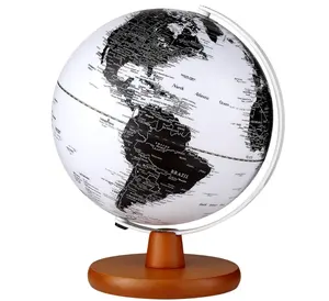 23cm Desktop-LED-Licht beleuchtet Lightup World Globe Education Geographic Sphere Teaching Home Decor Erd kugeln mit LED