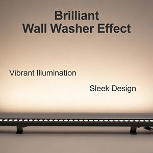 Luminaria LED Lineal de <span class=keywords><strong>Pared</strong></span> RGBW RGB de Alta Luminosidad, Impermeable IP65, 36, 48, 72 W, para Paisajismo, con Atenuación y Garantía de 3 Años - Product Image 3