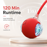 Jouet interactif pour chats, balle électrique automatique rechargeable, simple et intelligente, pour le sport et le mouvement